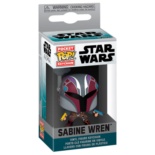 Porte-clés Funko Pocket POP! Ahsoka Sabine Wren