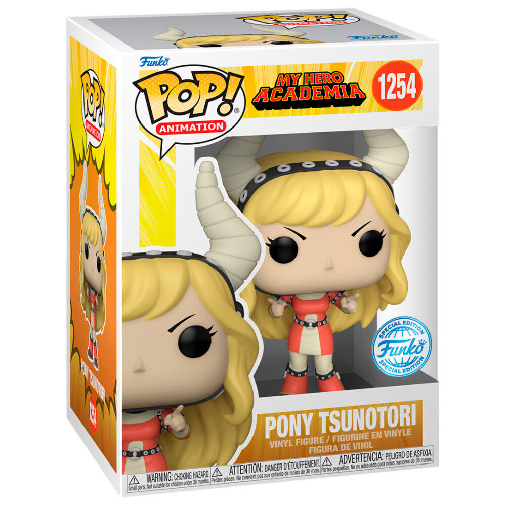 Figurine Funko POP! My Hero Academia Pony Tsunotori Exclusive, vue 2