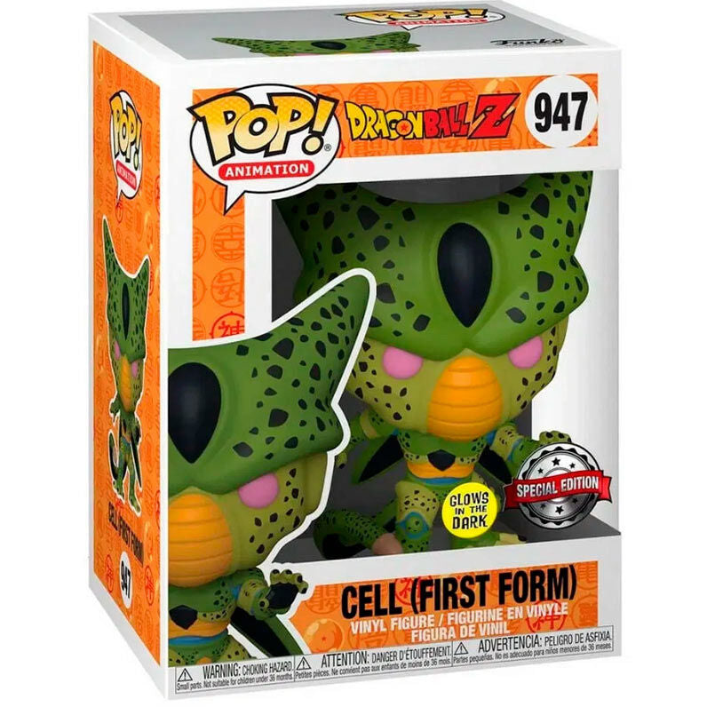 Figurine Funko POP! Dragon Ball Z Cell First Form Exclusive, vue 2
