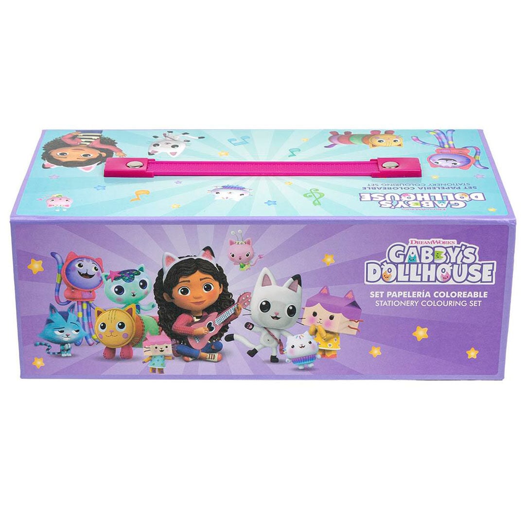 Set de papeterie Gabbys Dolls House Colouring case, vue 6