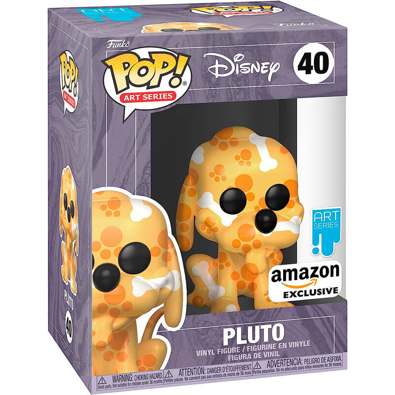 Figurine Funko POP! Disney Pluto Artist + Caja Exclusive