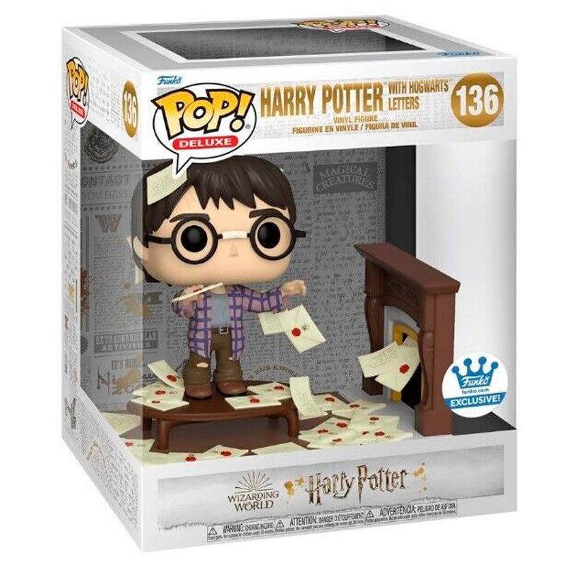 Figurine Funko POP! Deluxe Harry Potter Anniversary Harry Potter with Hogwarts Letters Exclusive