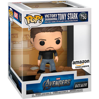 Figurine Funko POP! Deluxe Marvel Los Vengadores Avengers Tony Stark Exclusive