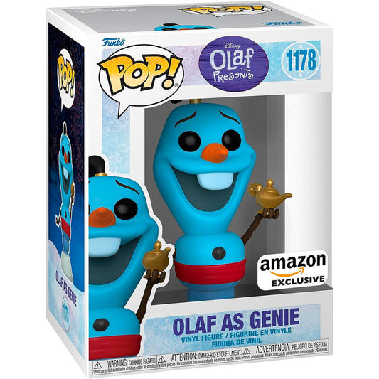 Figurine Funko POP! Disney Olaf Present Olaf as Genie Exclusive