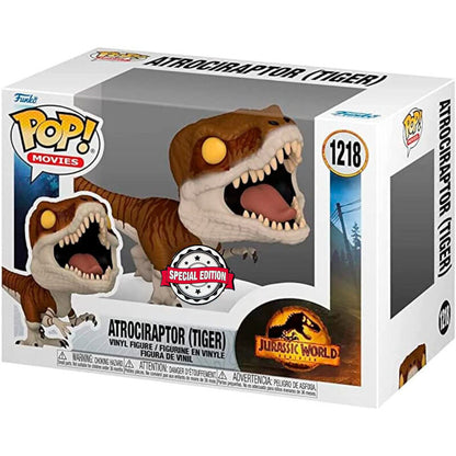 Figurine Funko POP! Jurassic World Atrociraptor Tiger Exclusive