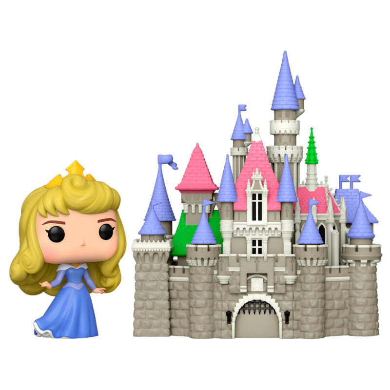 Figurine Funko POP! Town Disney Princesas Aurora with Castle, vue 2