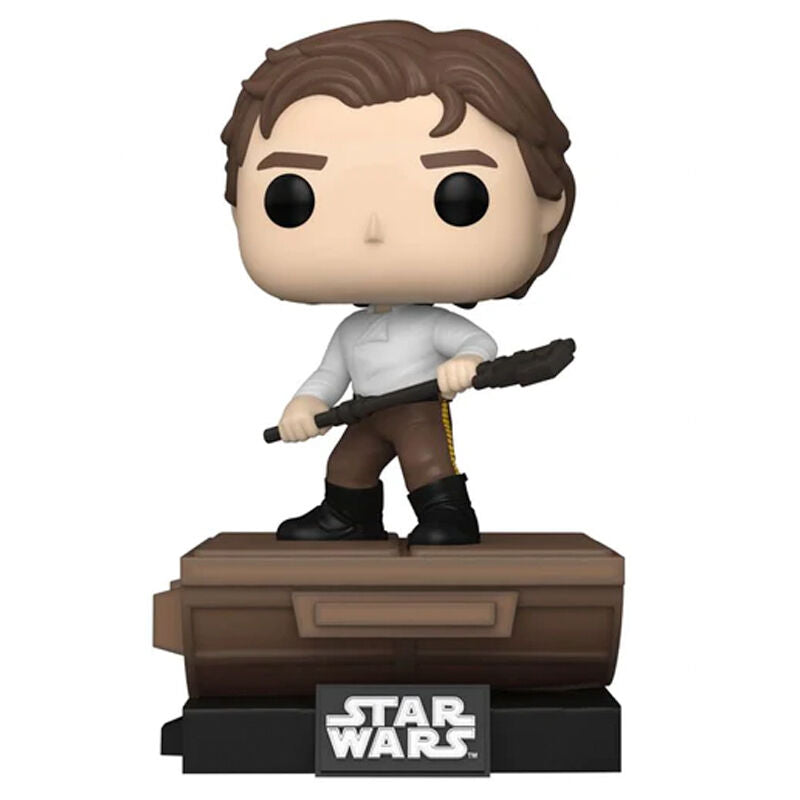 Figurine Funko POP! Deluxe Star Wars Jabba Skiff Han Solo Exclusive
