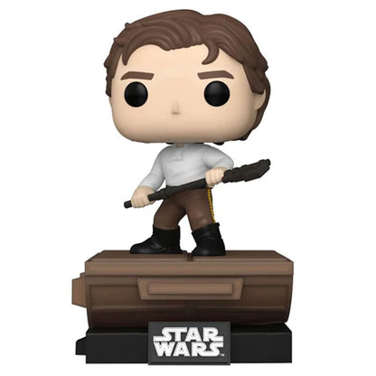 Figurine Funko POP! Deluxe Star Wars Jabba Skiff Han Solo Exclusive