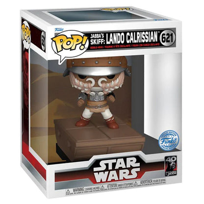 Figurine Funko POP! Deluxe Star Wars Jabba Skiff Lando Calrissian Exclusive, vue 2
