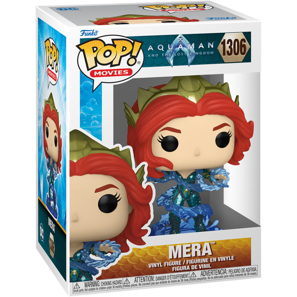 Figurine Funko POP! DC Comics Aquaman y el Reino Perdido Mera, vue 2