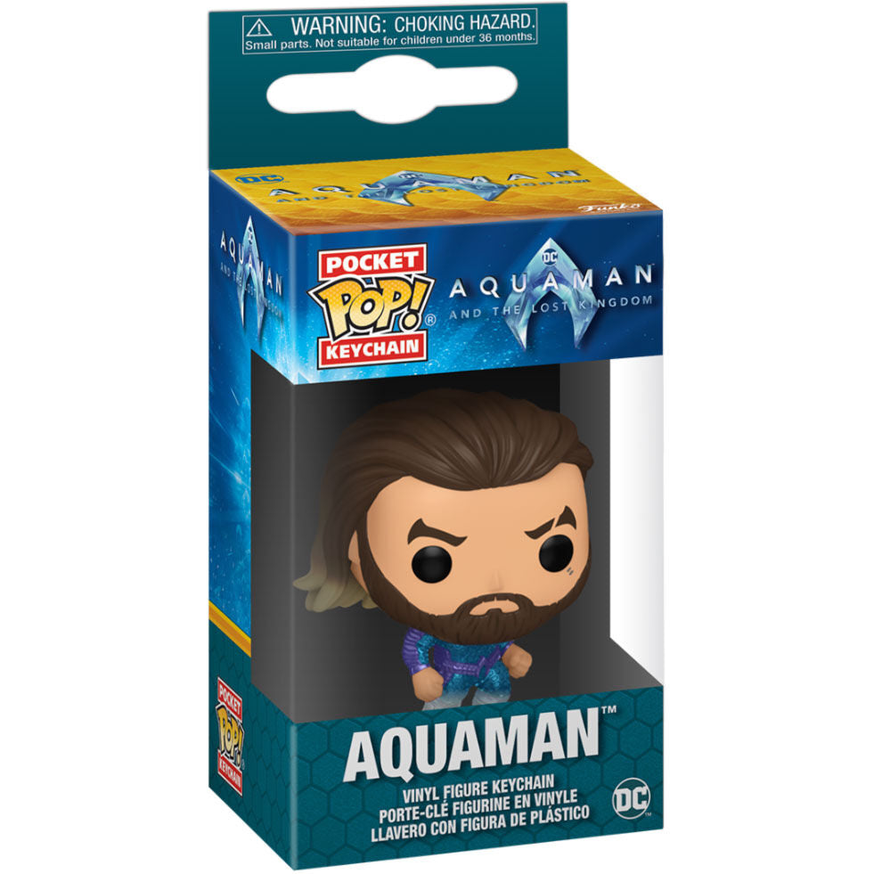 Porte-clés Funko Pocket POP! DC Comics Aquaman y el Reino Perdido Aquaman, vue 2