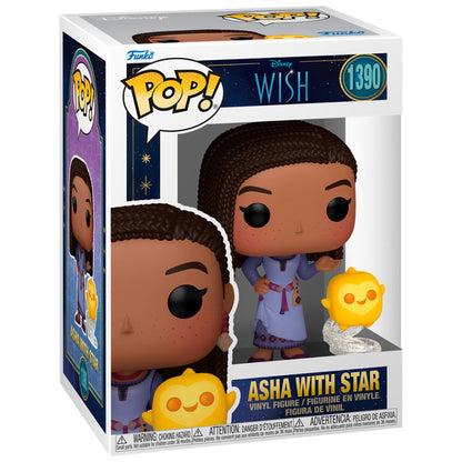 Figurine Funko POP! Disney Wish Asha with Star