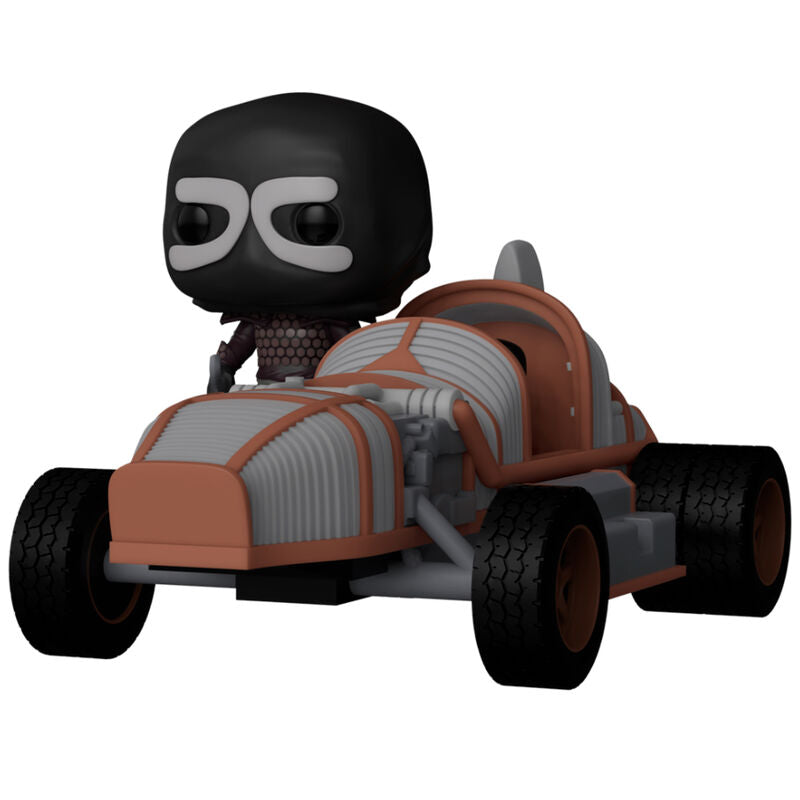 Figurine Funko POP! Rides Super Deluxe Warner Bros 100th Mad Max The Road Warrior Lone Wolf, vue 2