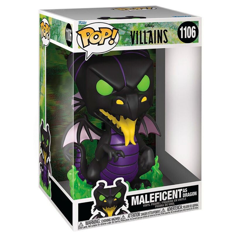 Figurine Funko POP! Disney Villains Maleficent Dragon 25cm, vue 2