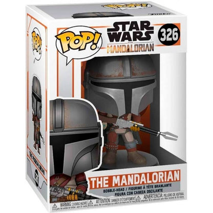 Figurine Funko POP! Star Wars Mandalorian The Mandalorian, vue 2