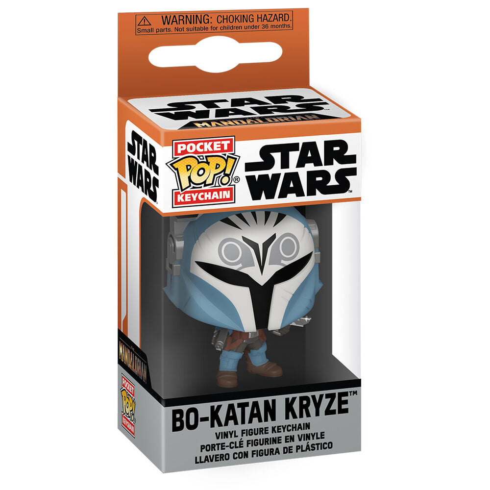 Porte-clés Funko Pocket POP! Star Wars Mandalorian 9 Bo Katan Kryze, vue 2