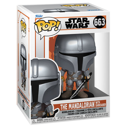 Figurine Funko POP! Star Wars Mandalorian 9 The Mandalorian, vue 2