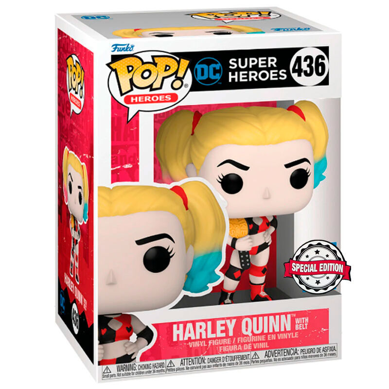 Figurine Funko POP! DC Comics Super Heroes Harley Quinn Exclusive
