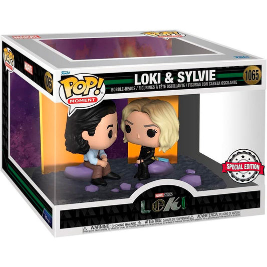 Figurine Funko POP! Moment Marvel Loki Loki and Sylvie Exclusive