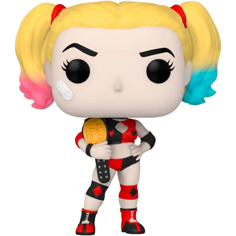Figurine Funko POP! DC Comics Super Heroes Harley Quinn Exclusive, vue 2