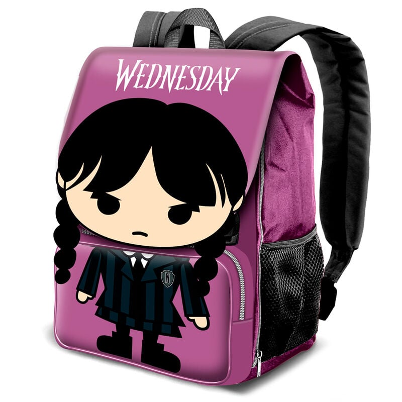 Sac à dos Wednesday Chibi flap 45 cm
