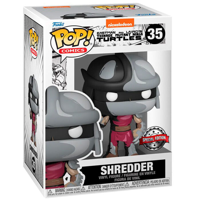 Figurine Funko POP! Tortugas Ninja Shredder Exclusive 5 + 1 Chase, vue 2
