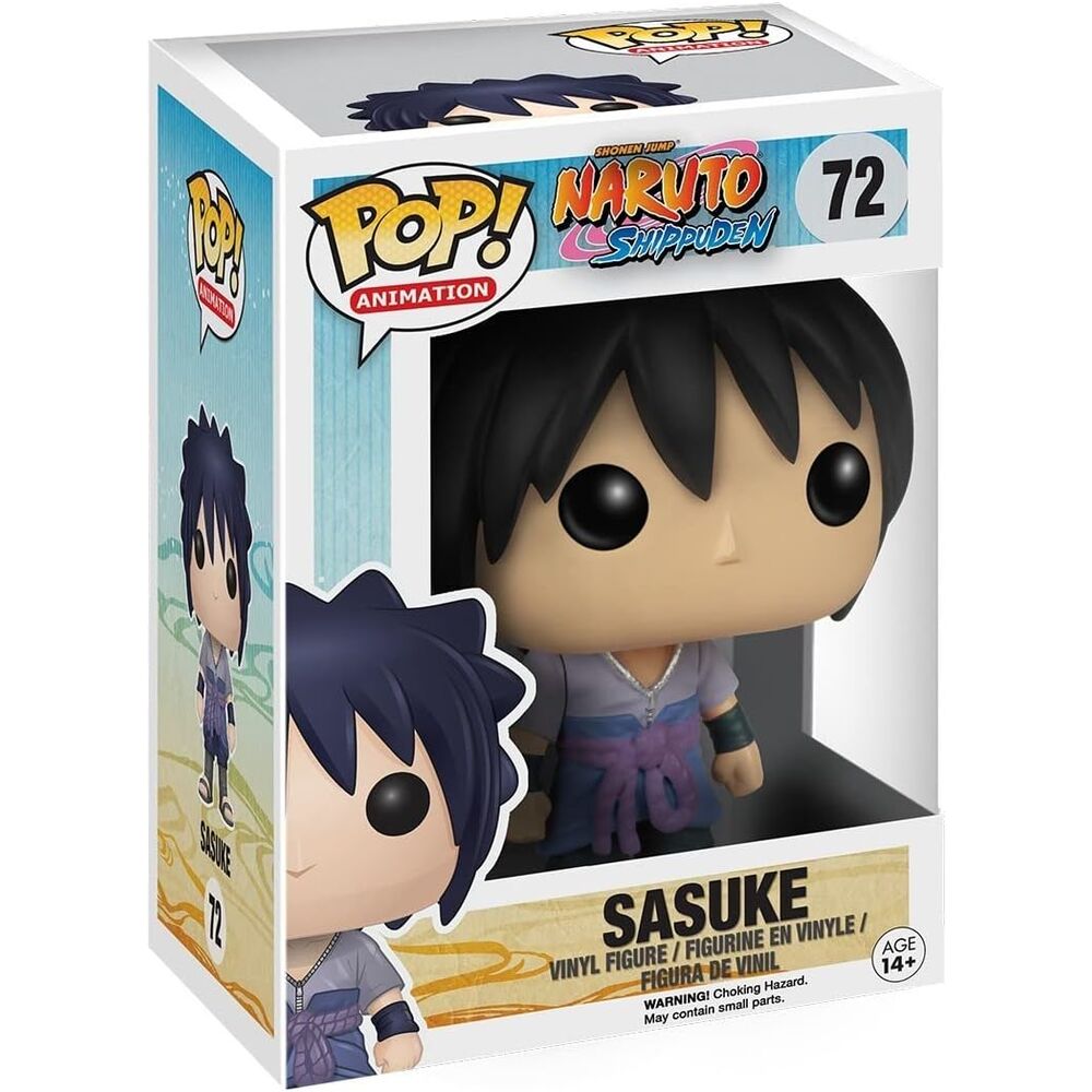 Figurine Funko POP! Naruto Sasuke, vue 3