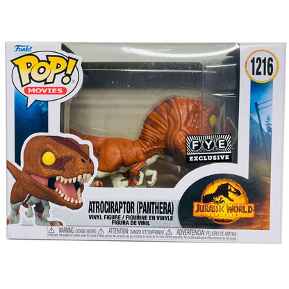 Figurine Funko POP! Jurassic World 3 Atrociraptor Panthera Exclusive, vue 2