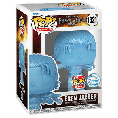 Figurine Funko POP! Set figura POP & Tee Attack on Titan Eren Exclusive, vue 2