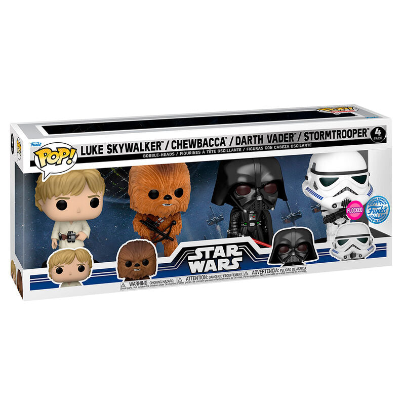 Figurine Funko POP! Blister 4 figuras POP Star Wars New Classics Exclusive