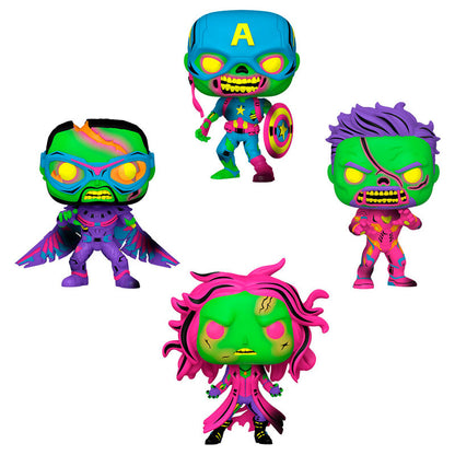 Figurine Funko POP! Blister 4 figuras POP Marvel What If...? Exclusive, vue 2