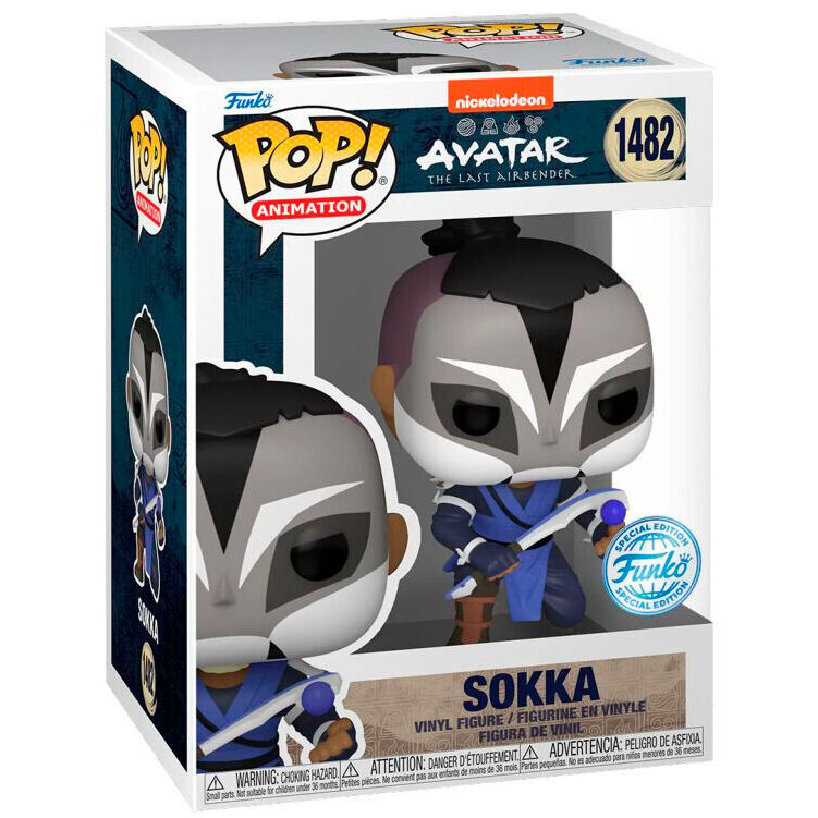 Figurine Funko POP! Avatar The Last Airbender Sokka Exclusive, vue 2