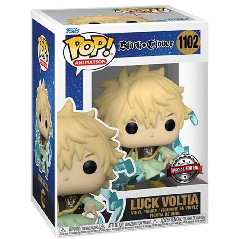 Figurine Funko POP! Black Clover Luck Voltia Exclusive