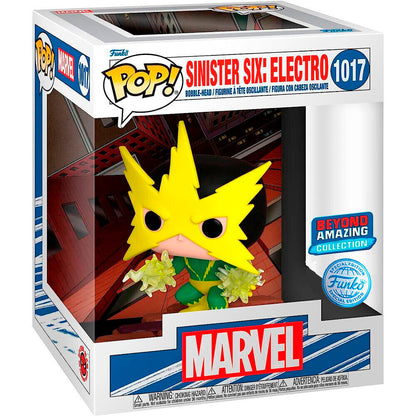 Figurine Funko POP! Marvel Sinister Six Electro Exclusive, vue 2
