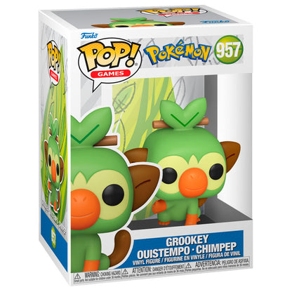 Figurine Funko POP! Pokemon Grookey, vue 2