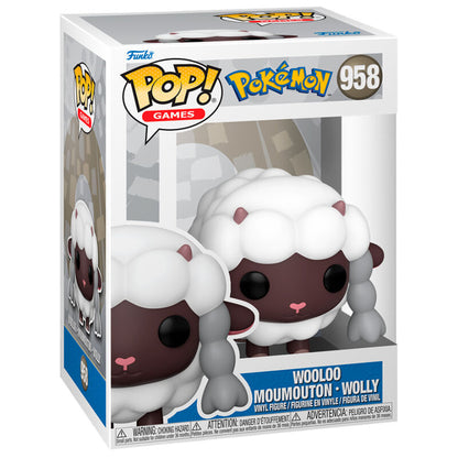 Figurine Funko POP! Pokemon Wooloo, vue 2