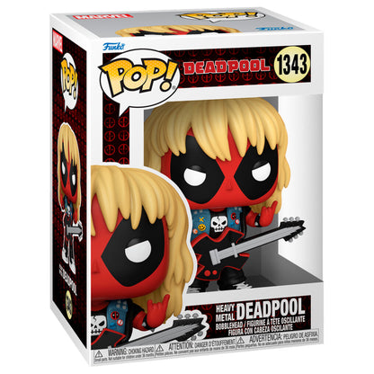Figurine Funko POP! Marvel Deadpool Deadpool Heavy Metal, vue 2