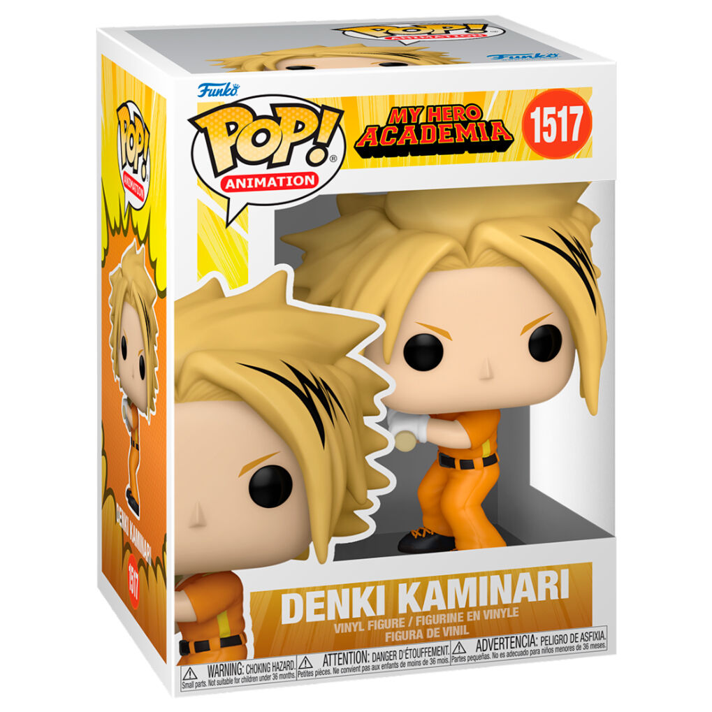 Figurine Funko POP! My Hero Academia Denki Kaminari, vue 2