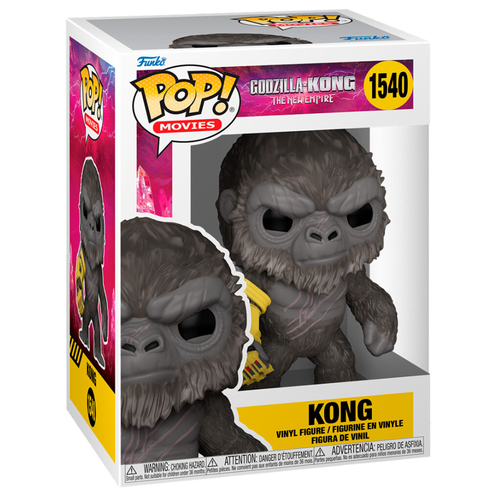 Figurine Funko POP! Godzilla y Kong El nuevo imperio Kong, vue 2