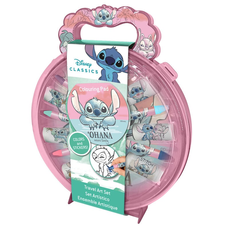 Set de papeterie Disney Stitch travel