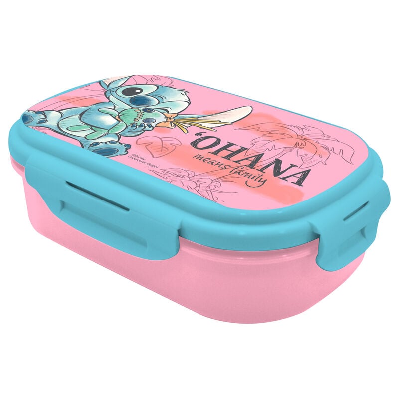 Sac à goûter Disney Stitch + cutlery