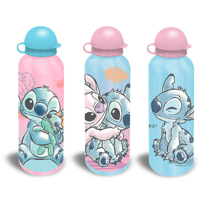 Gourde en aluminium Disney Stitch assorti 500 ml
