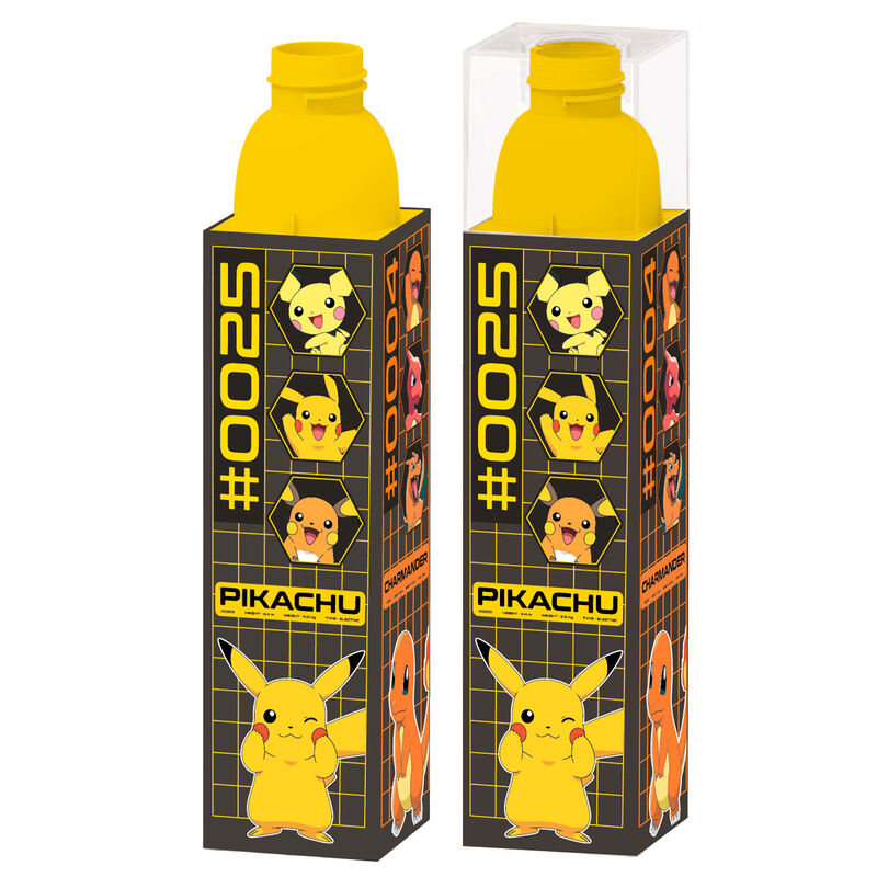 Gourde Pokemon Pikachu cube 650 ml