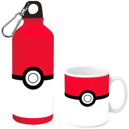 Gourde en aluminium Pokemon mug + set, vue 2