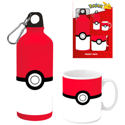 Gourde en aluminium Pokemon mug + set, vue 3