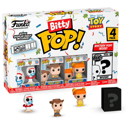 Figurine Funko POP! Blister 4 figuras Bitty POP Disney Toy Story Forky