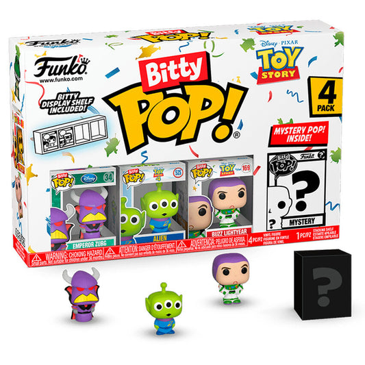 Figurine Funko POP! Blister 4 figuras Bitty POP Disney Toy Story Zurg