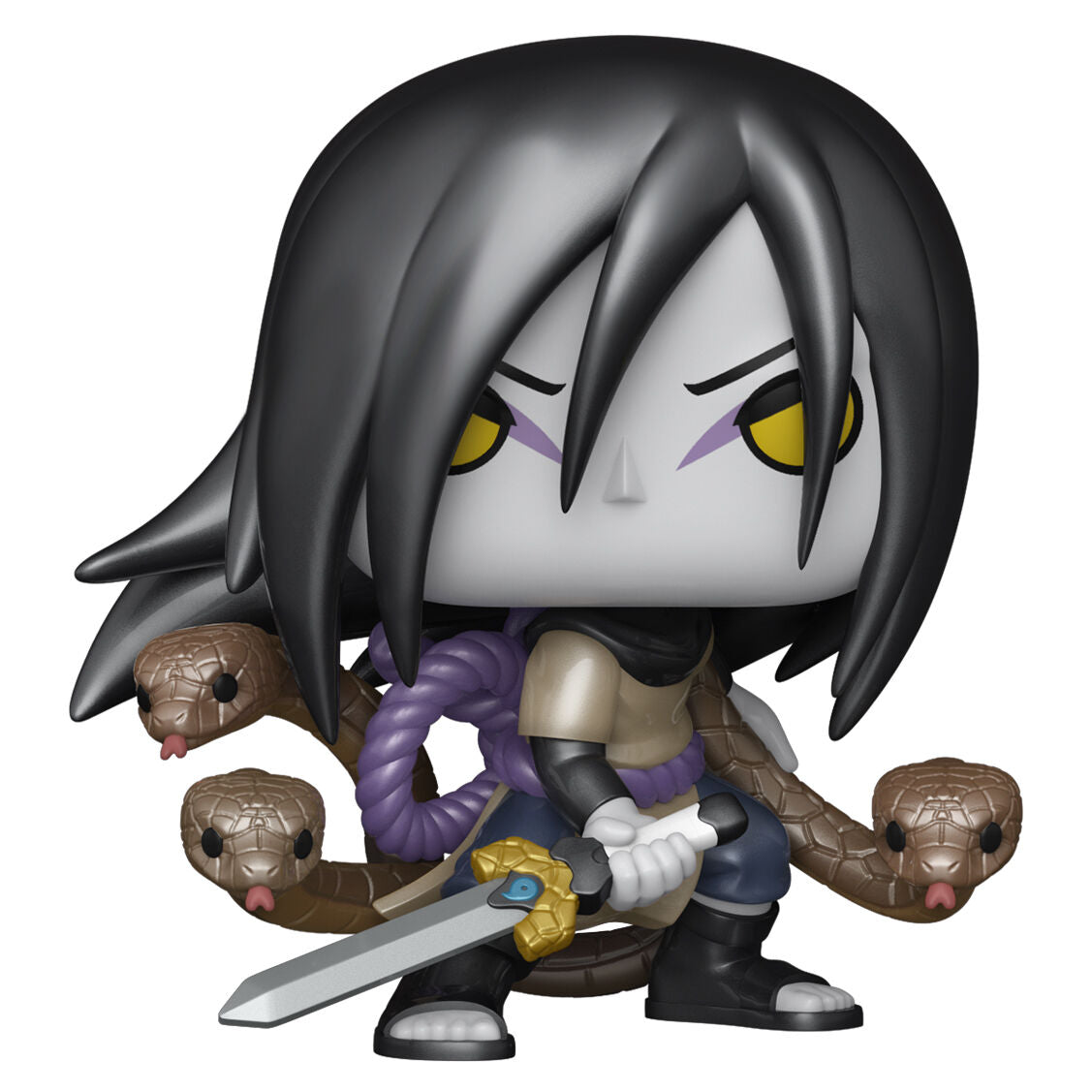 Figurine Funko POP! Set figura POP & Tee Naruto Shippuden Orochimaru, vue 4