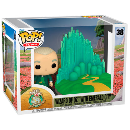 Figurine Funko POP! Town El Mago de Oz Wizard of Oz With Emerald City, vue 2