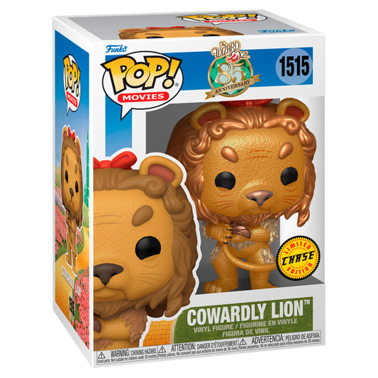Figurine Funko POP! El Mago de Oz Cowardly Lion Chase